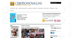 Desktop Screenshot of cibersomosaguas.net