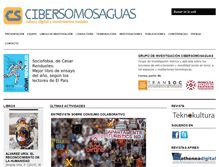 Tablet Screenshot of cibersomosaguas.net